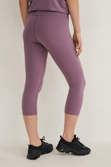 Dames - Sportlegging - Supportive - yoga - paars