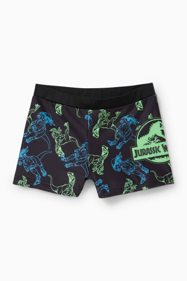 Niños - Jurassic World - bañador - LYCRA® - negro