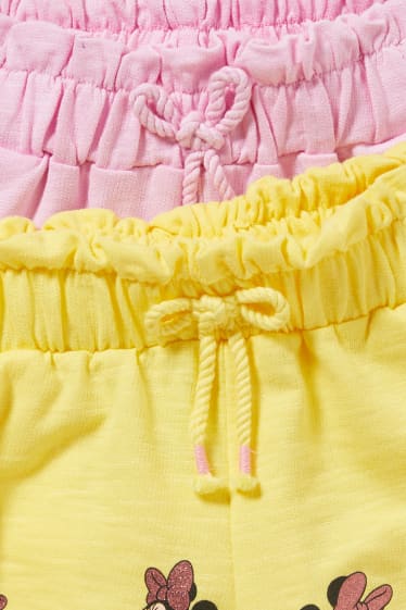 Bambini - Confezione da 2 - Minnie - shorts di felpa - viola chiaro