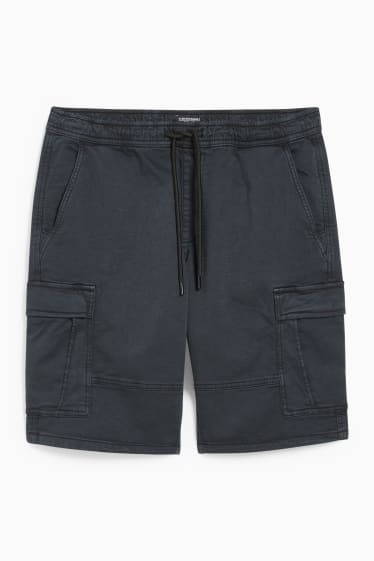 Hommes - CLOCKHOUSE - bermuda cargo - noir