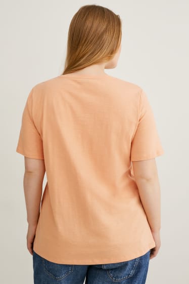Femmes - T-shirt - beige
