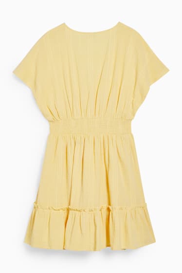 Teens & young adults - CLOCKHOUSE - fit & flare dress - yellow