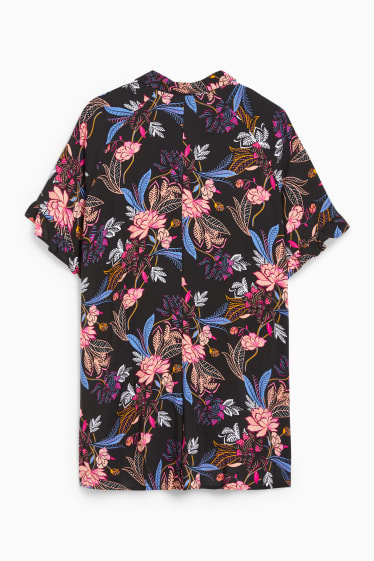 Damen - Bluse - schwarz