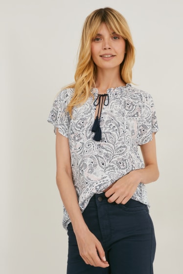 Mujer - Blusa - blanco