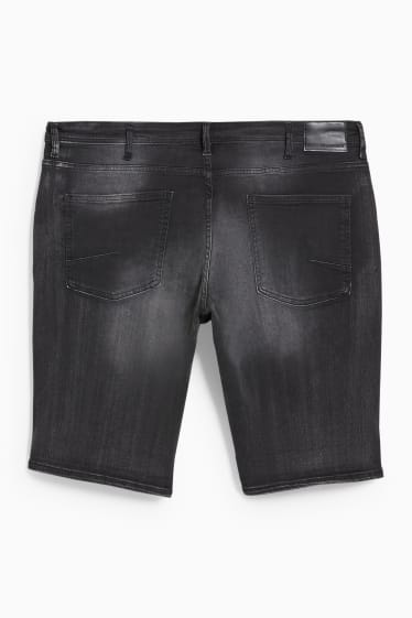 Hombre - CLOCKHOUSE - shorts vaqueros - LYCRA® - vaqueros - gris oscuro