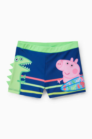 Children - Peppa Pig - swim shorts - LYCRA® XTRA LIFE™ - dark blue