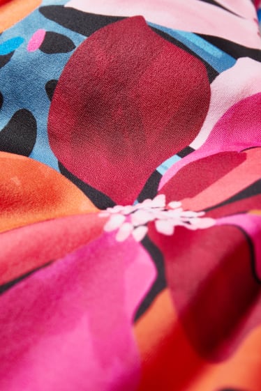 Women - Swimsuit - padded - LYCRA® - floral - pink