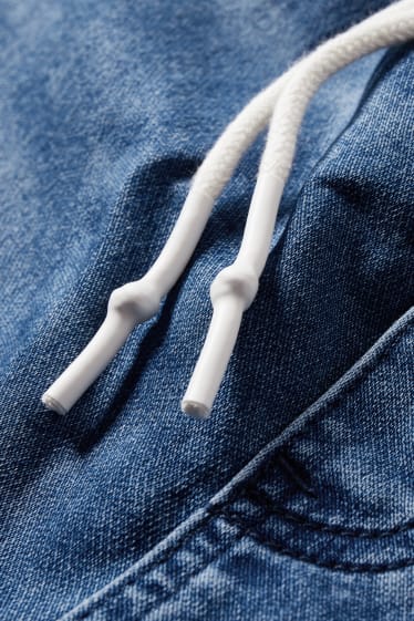 Herren - CLOCKHOUSE - Jeans-Shorts - Jog Denim - LYCRA® - jeans-blau