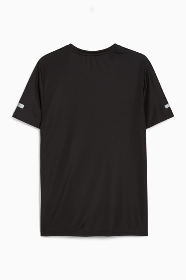 Mężczyźni - Koszulka funkcyjna - fitness - czarny