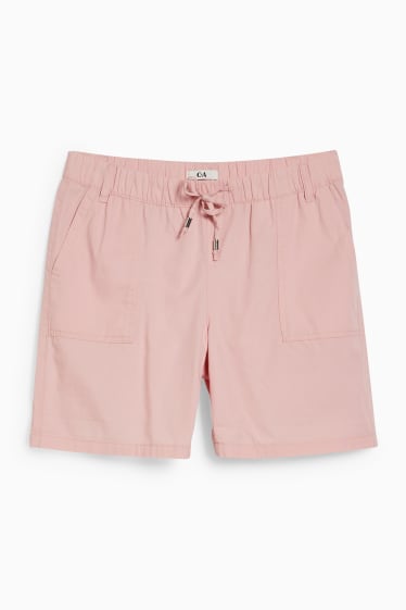 Damen - Shorts - Mid Waist - rosa