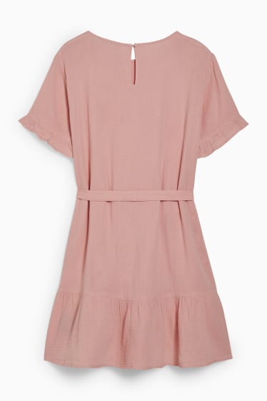 Femmes - Robe évasée - rose