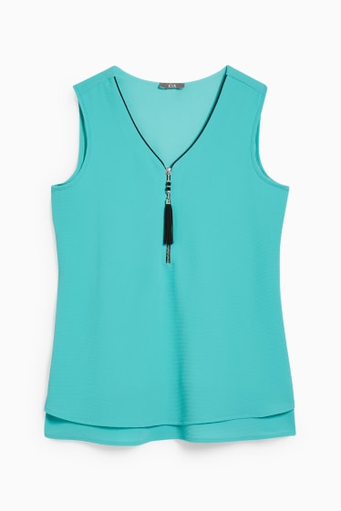 Femmes - Top - turquoise clair