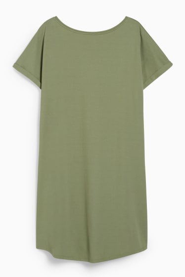 Women - T-shirt - dress - green