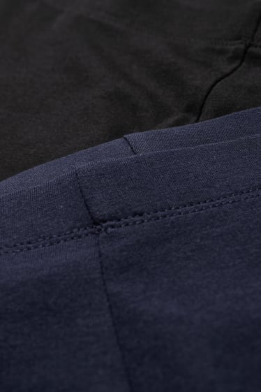 Mujer - Pack de 2 - leggings - LYCRA® - azul oscuro
