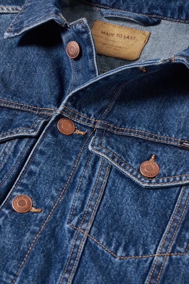 Hommes - Veste en jean - jean bleu