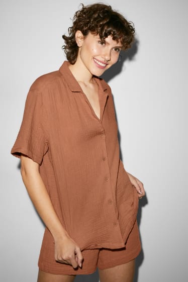 Teens & young adults - CLOCKHOUSE - blouse - light brown