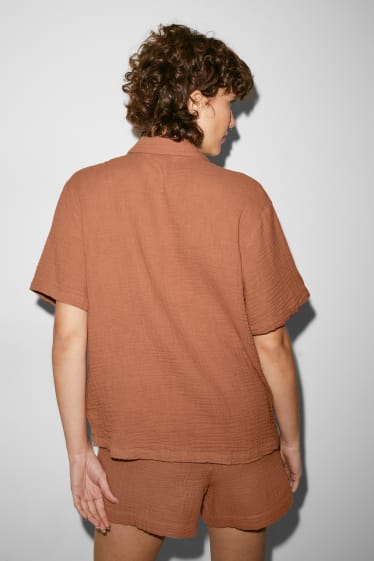 Donna - CLOCKHOUSE - blusa - marrone chiaro