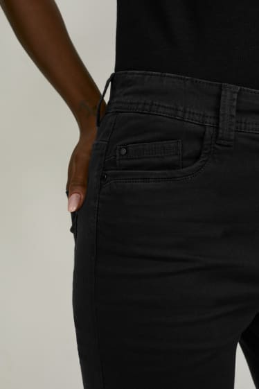 Damen - Shorts - High Waist - LYCRA® - schwarz
