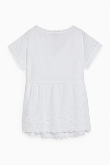 Women - Maternity Blouse - white