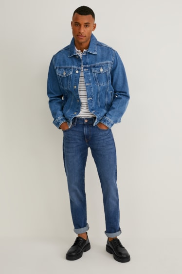 Pánské - Straight jeans - džíny - modré