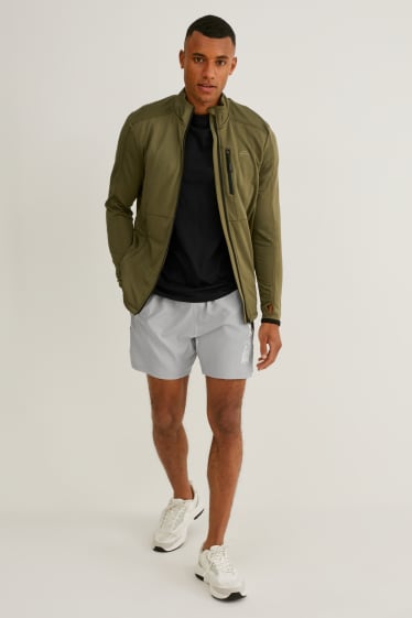 Men - Active shorts - light gray