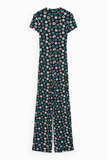 Damen - CLOCKHOUSE - Jumpsuit - geblümt - schwarz