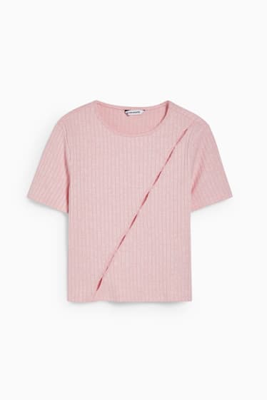Tieners & jongvolwassenen - CLOCKHOUSE - T-shirt - roze