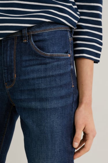 Damen - Straight Jeans - LYCRA® - jeansblau