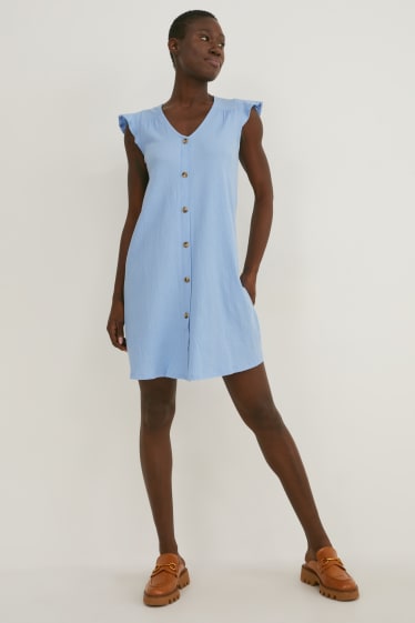 Femmes - Robe - bleu clair