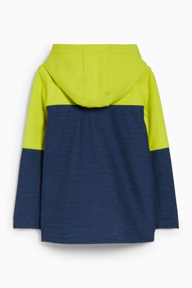 Enfants garçons - Veste fonctionnelle à capuche - vert clair