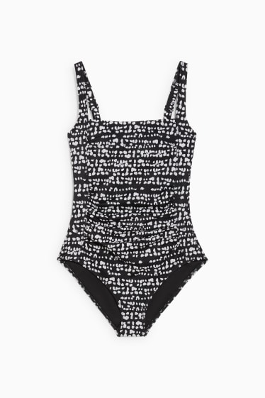 Women - Swimsuit - padded - LYCRA® XTRA LIFE™ - black / white