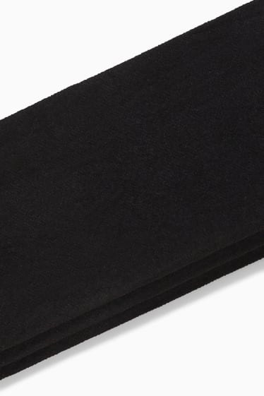 Damen - Multipack 3er - kurze Strumpfhose - 30 DEN - schwarz