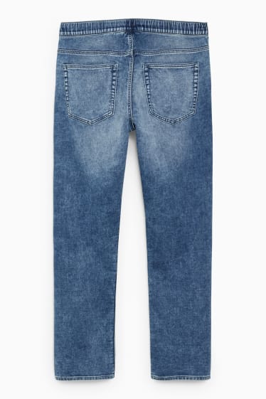 Pánské - Tapered jeans - flex jog denim - džíny - modré