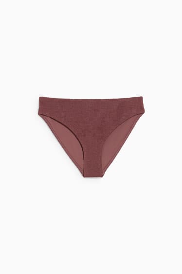 Damen - Bikini-Hose - Mid-Rise - LYCRA® XTRA LIFE™ - bordeaux-melange