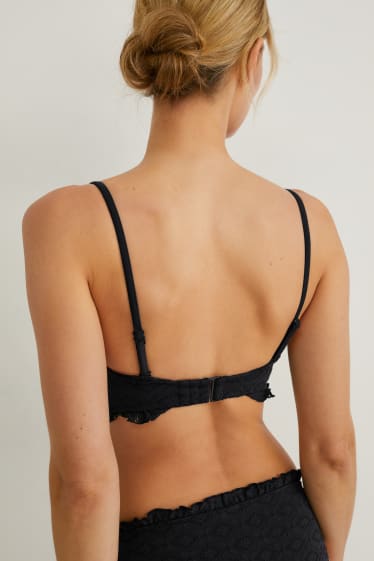 Mujer - Top de bikini - con relleno - LYCRA® XTRA LIFE™  - negro
