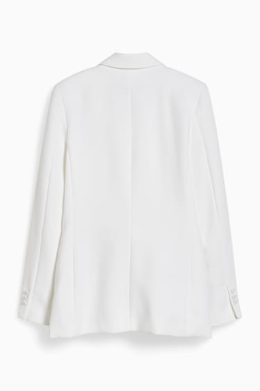 Dona - Blazer formal amb muscleres - blanc