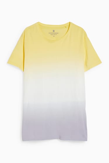 Heren - CLOCKHOUSE - T-shirt - geel