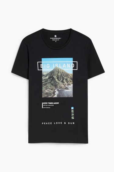 Hommes - CLOCKHOUSE - T-shirt - noir