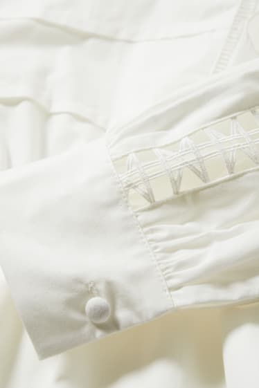 Dámské - Šaty fit & flare - bílá