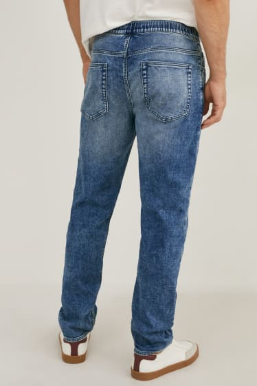 Mężczyźni - Tapered jeans - flex jog denim - dżins-niebieski