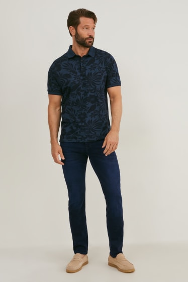 Men - Premium slim jeans - denim-dark blue