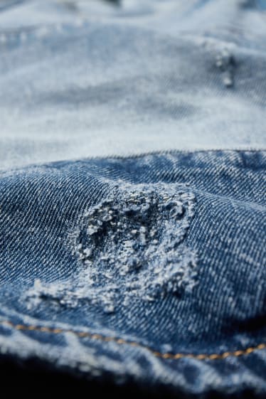 Heren - CLOCKHOUSE - korte spijkerbroek - jeanslichtblauw