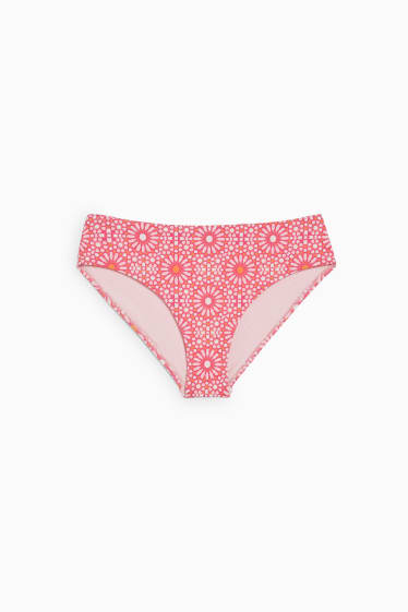 Femei - Chiloți bikini - talie medie - LYCRA® XTRA LIFE™ - roz