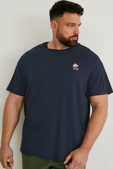 Herren - T-Shirt - Micky Maus - dunkelblau
