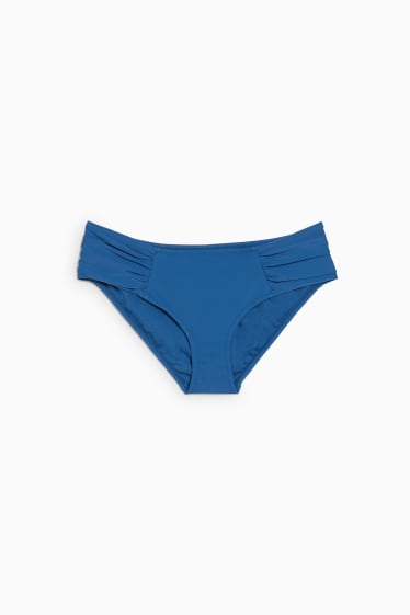 Kobiety - Dół od bikini - biodrówki - niski stan - niebieski