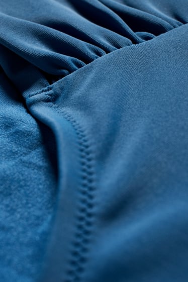 Dona - Calces de biquini - hipster - low waist - blau
