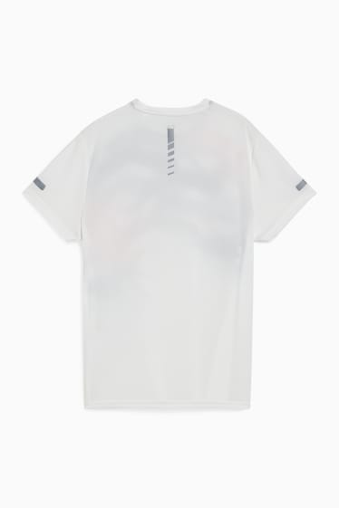 Men - Active T-shirt - running - white