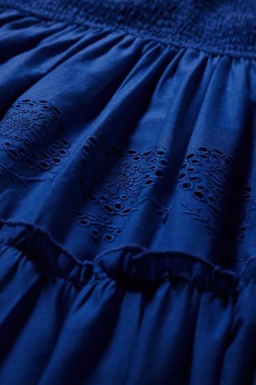 Kinder Mädchen - Kleid - dunkelblau