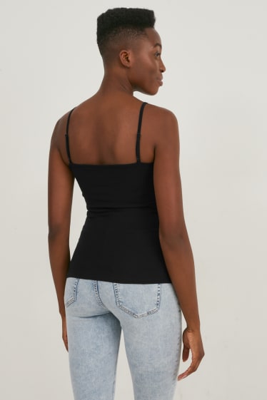 Femei - Multipack 3 buc. - top Basic - negru