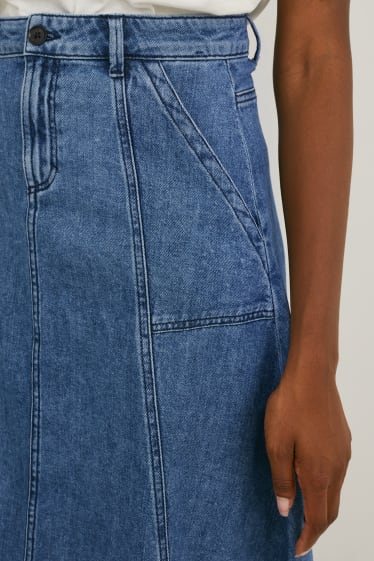 Damen - Jeansrock - jeansblau